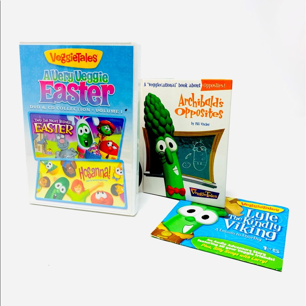 NWT Big Dreams Veggietales Bundle